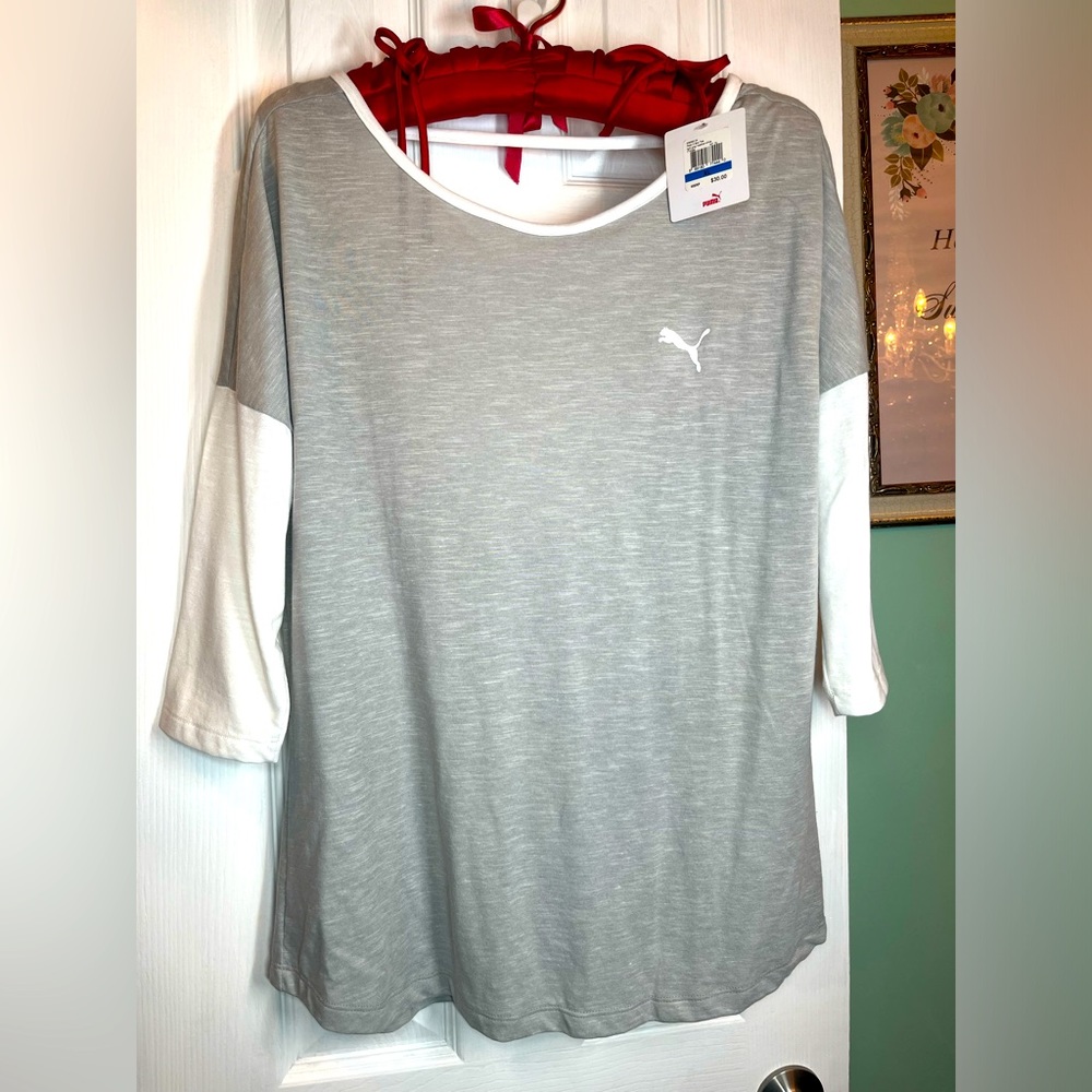 🆕 NWT puma top size XL back detail